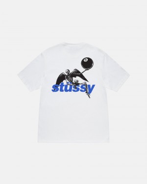 Stussy Apocalypse T Paidat Valkoinen | 30176-XPMQ