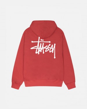 Stussy Basic Huppari Punainen | 42087-RJBF