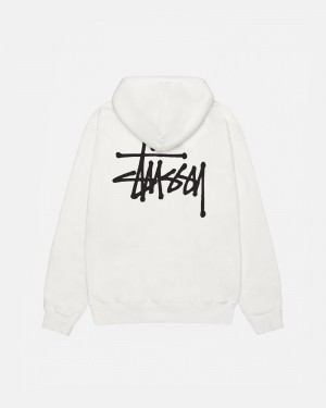 Stussy Basic Pigment Dyed Huppari Beige | 65794-NPJS