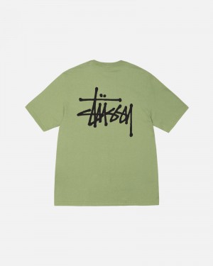 Stussy Basic T Paidat Vihreä | 19820-NWHS