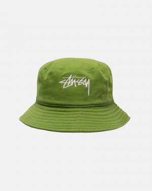 Stussy Bucket Big Stock Hatut Vihreä | 23976-SKZH