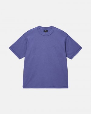 Stussy Lazy T Paidat Syvä Sininen | 48573-FDVA