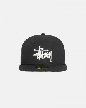 Stussy New Era 59fifty Authentic Hatut Mustat | 80317-GTOR