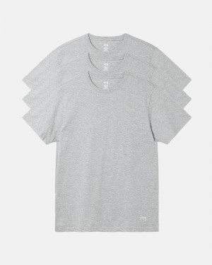 Stussy Stussy Undershirts T Paidat Harmaat | 76518-MEBS