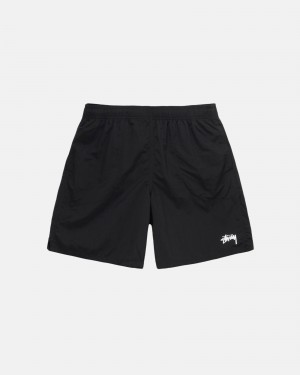 Stussy Vesi Stock Shortsit Mustat | 30826-SJIZ