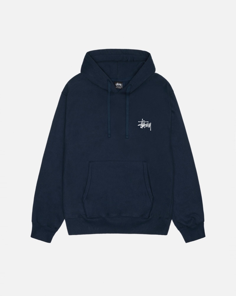 Stussy Basic Huppari Laivastonsininen | 98516-XGSU