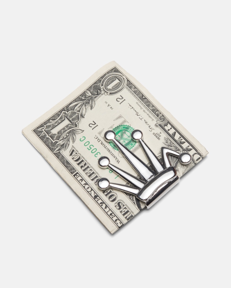 Stussy Bent Crown Money Clip Hopea | 13254-ZFRB