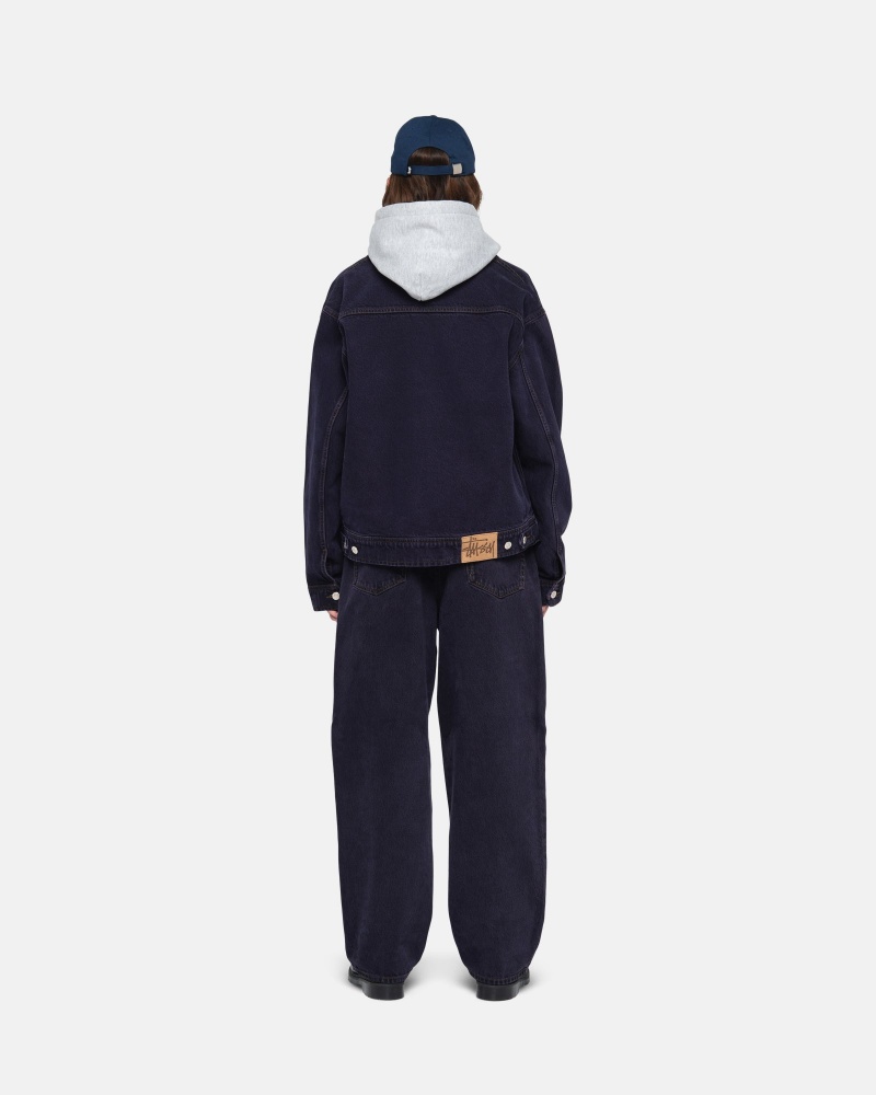 Stussy Big Ol' Denim Farkut Laivastonsininen | 48752-ICNQ