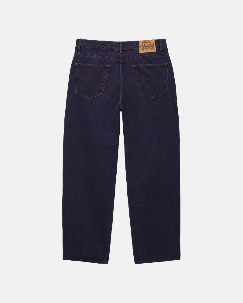 Stussy Big Ol' Denim Farkut Laivastonsininen | 08423-DTOH