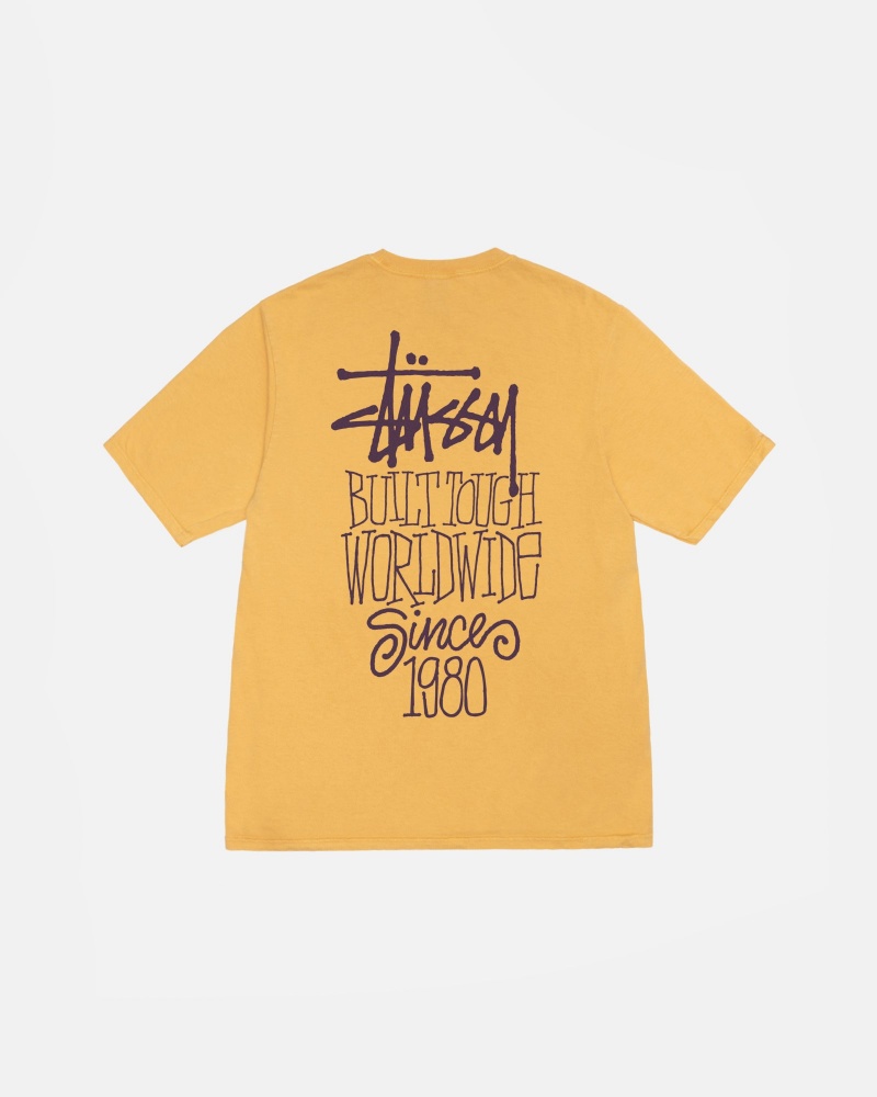 Stussy Built Tough T Paidat Oranssi | 25183-ZLNC