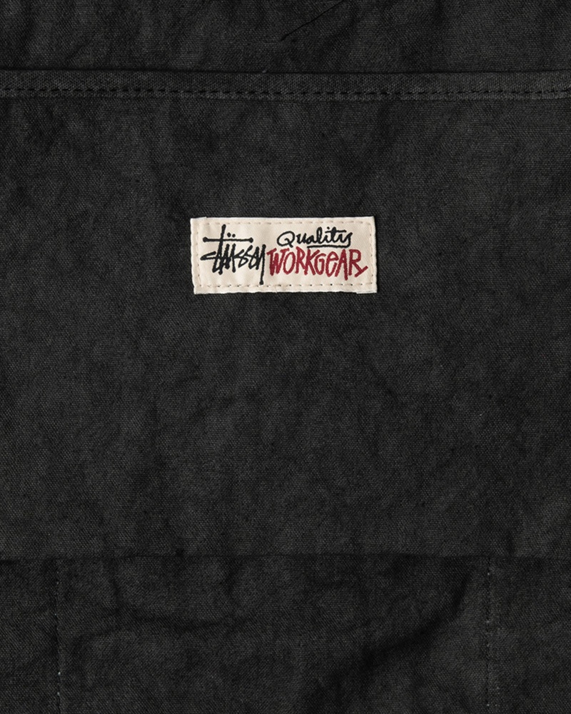 Stussy Canvas Extra Large Kangaskassit Mustat | 39705-YRHO