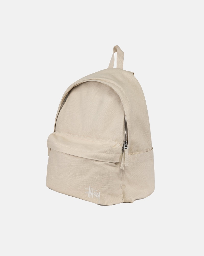 Stussy Canvas Reppu Beige | 46309-SCPN