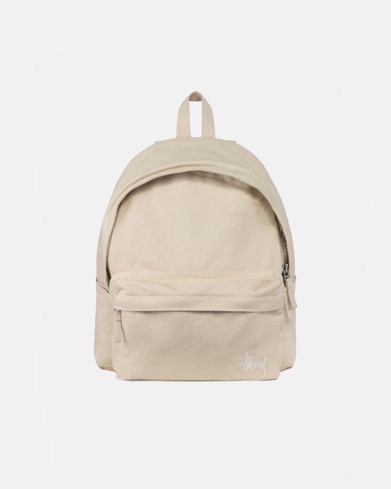 Stussy Canvas Reppu Beige | 46309-SCPN