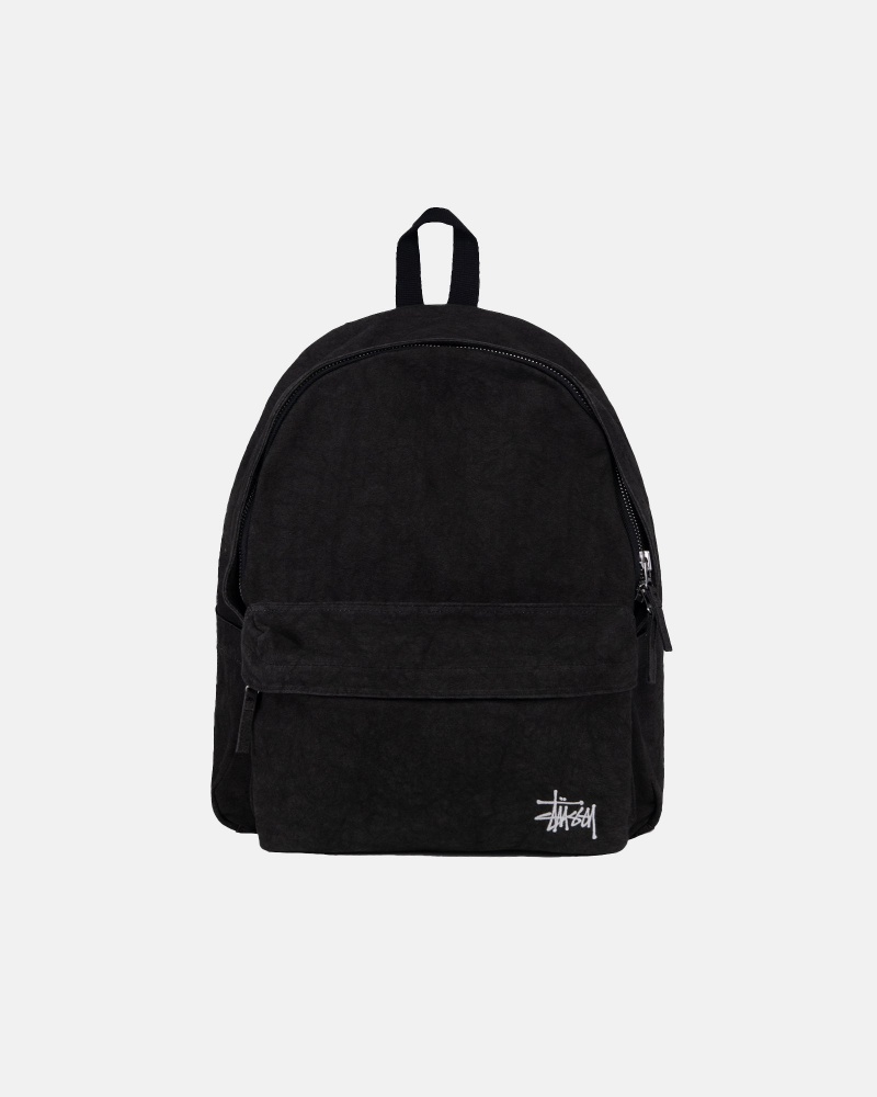 Stussy Canvas Reppu Mustat | 42301-TMUR