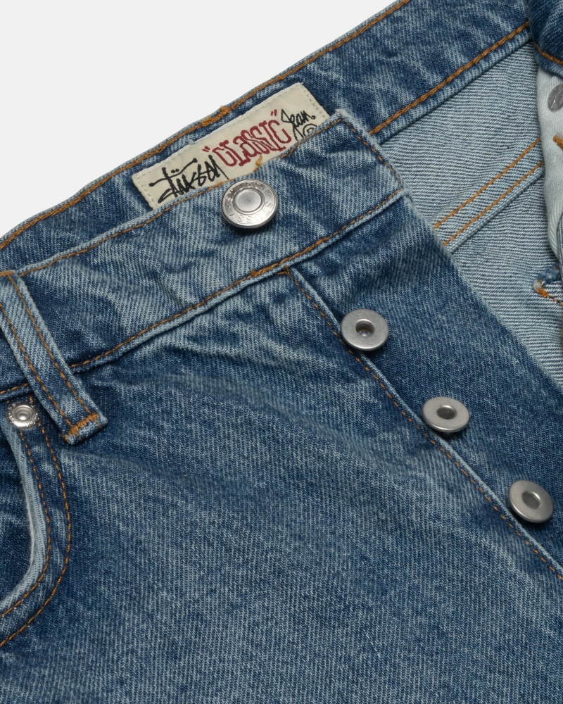 Stussy Classic Denim Farkut Sininen | 51278-KICO