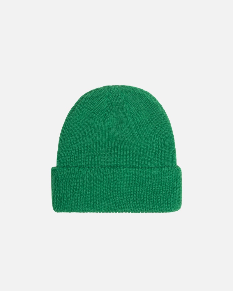 Stussy Cuff Beanie Basic Hatut Vihreä | 28754-RXKA