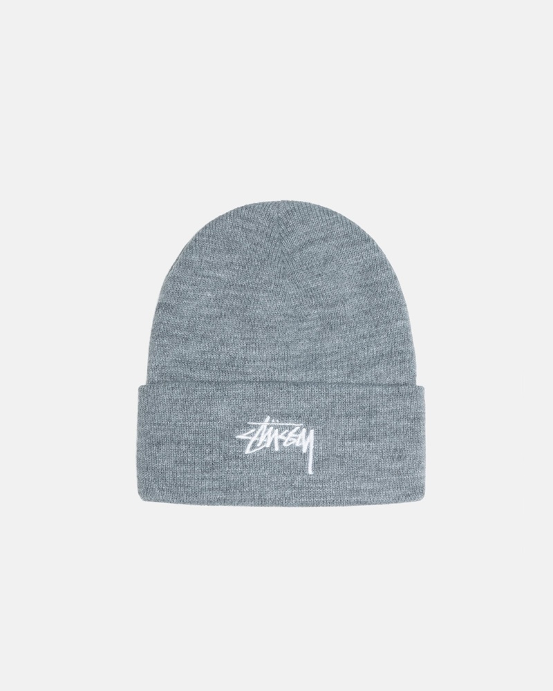 Stussy Cuff Beanie Stock Hatut Harmaat | 13869-VPBL