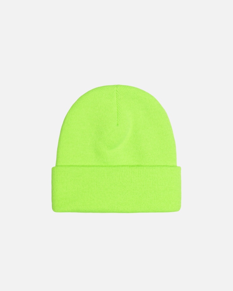 Stussy Cuff Beanie Stock Hatut Vihreä | 07368-WSNT