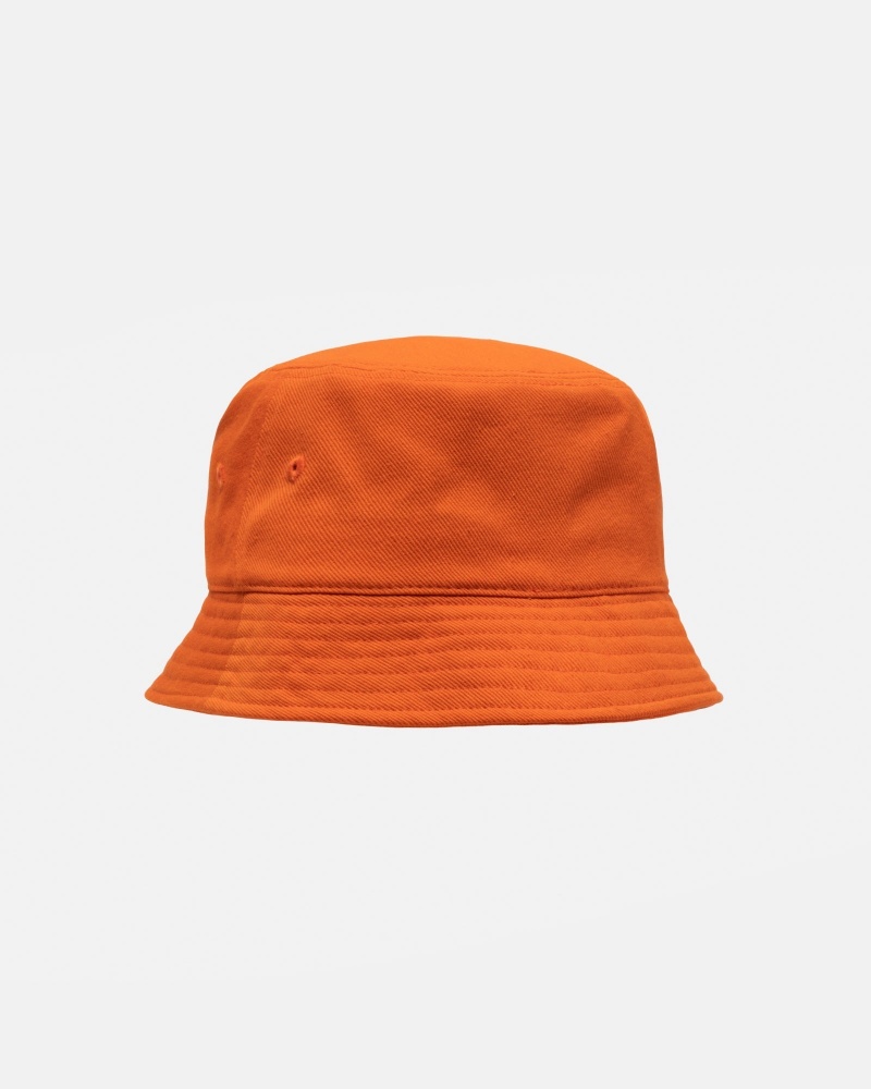 Stussy Deep Bucket Ss Link Hatut Oranssi | 21534-WCDH