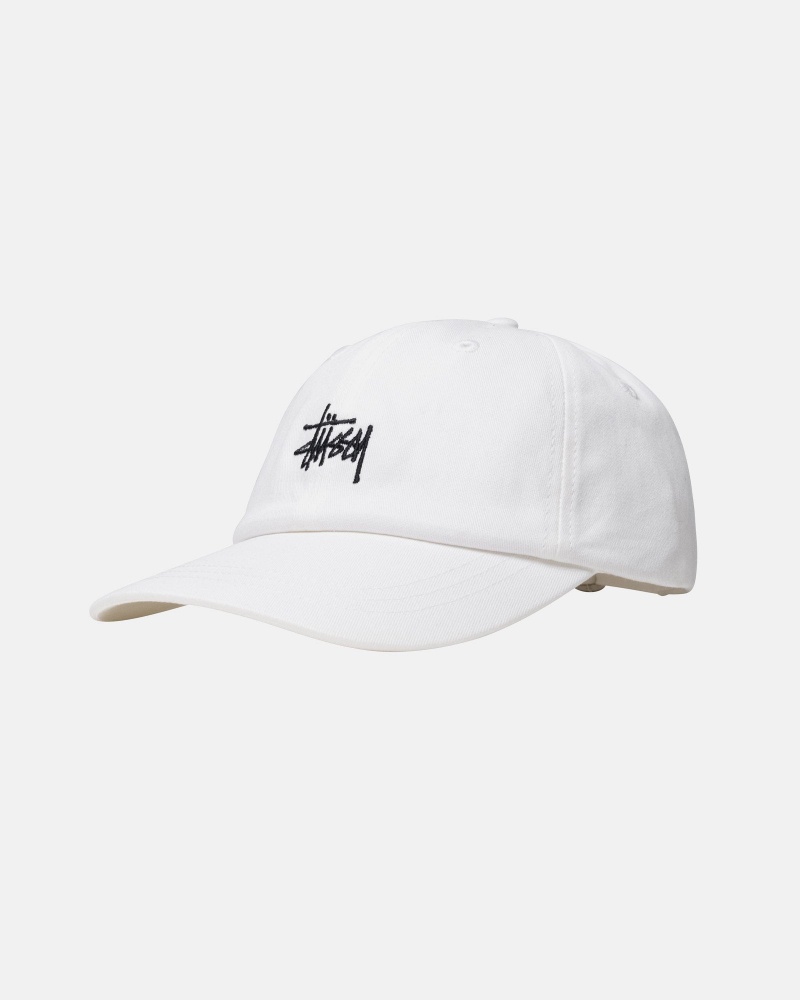 Stussy Low Pro Basic Stock Strapback Hatut Beige | 64503-IVGB