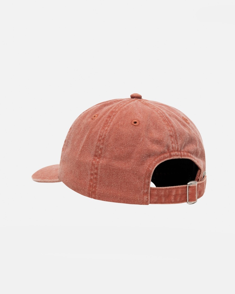 Stussy Low Pro Basic Washed Strapback Hatut Ruskea | 12435-QFAH