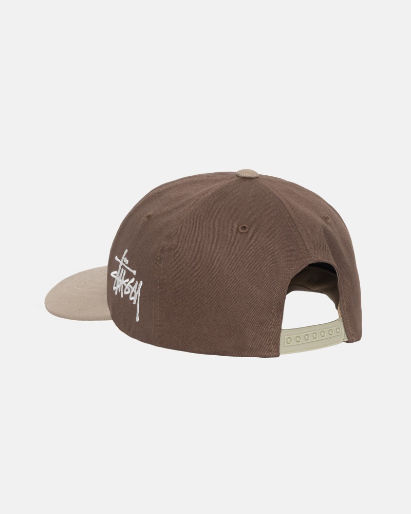 Stussy Low Pro Chenille S Snapback Hatut Ruskea | 08174-BUFY