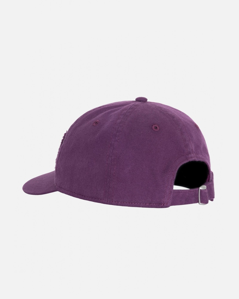 Stussy Low Pro Copyright Applique Strapback Hatut Violetit | 94385-IGCR