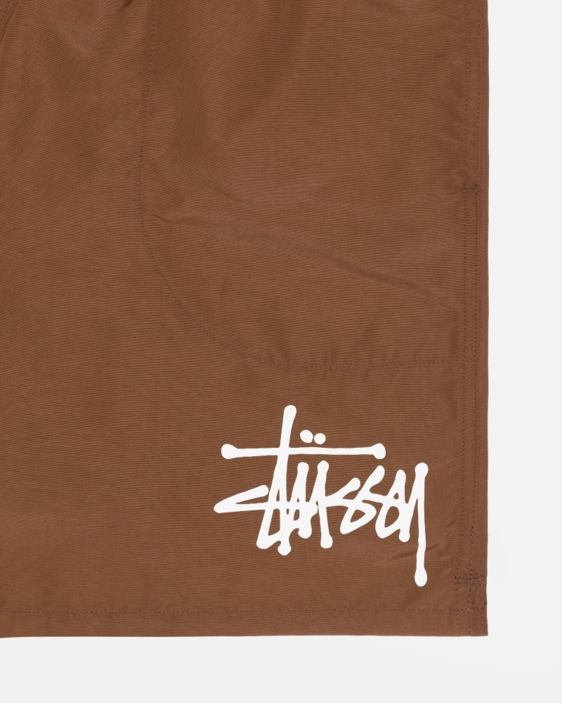 Stussy Mesh Big Basic Shortsit Kahvi | 32107-PORX