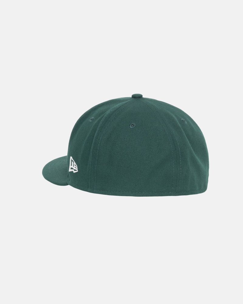 Stussy New Era 59fifty Authentic Hatut Vihreä | 29376-KYRZ