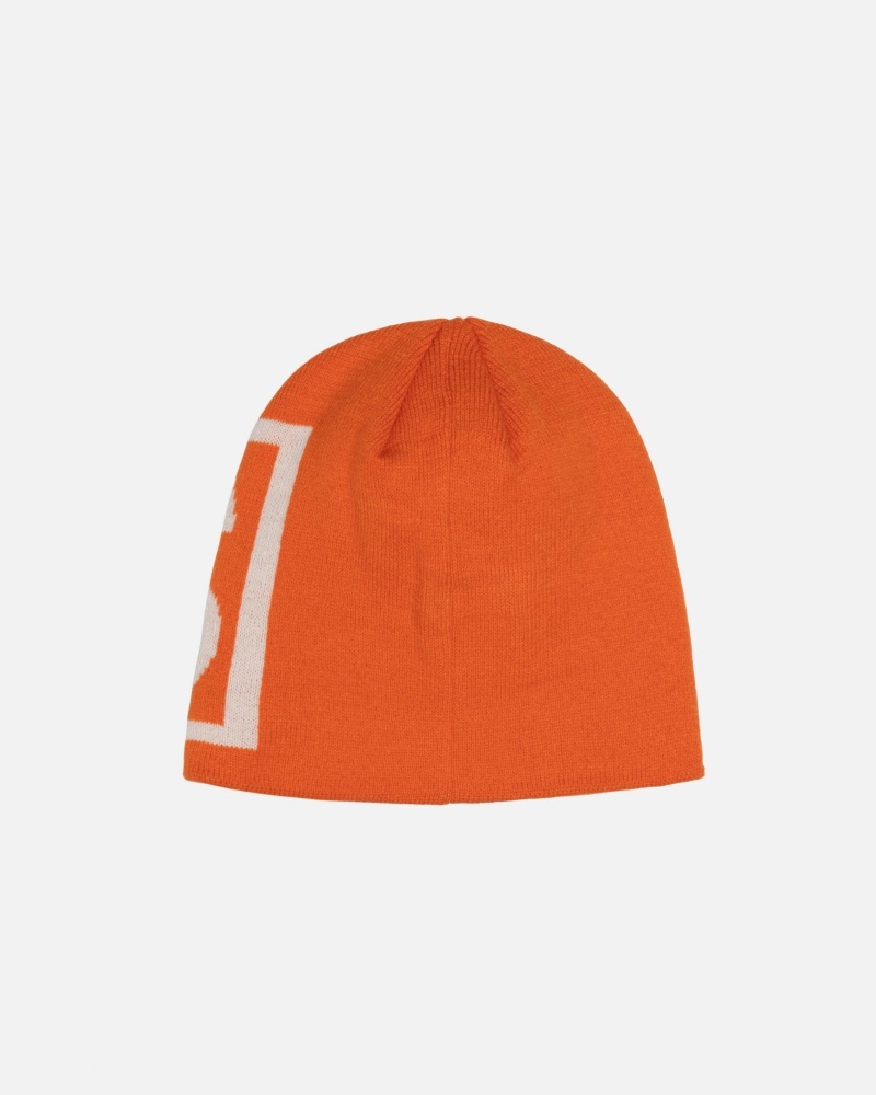 Stussy Skullcap Ss Link Hatut Oranssi | 52014-NADK