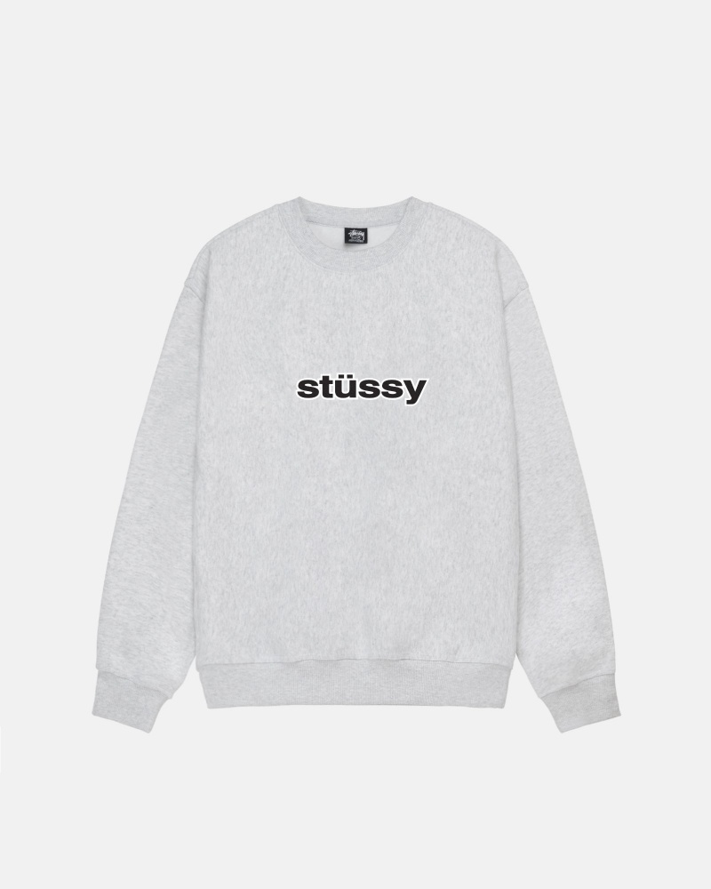 Stussy Ss-Link Crew Puserot Harmaat | 62748-XMGC