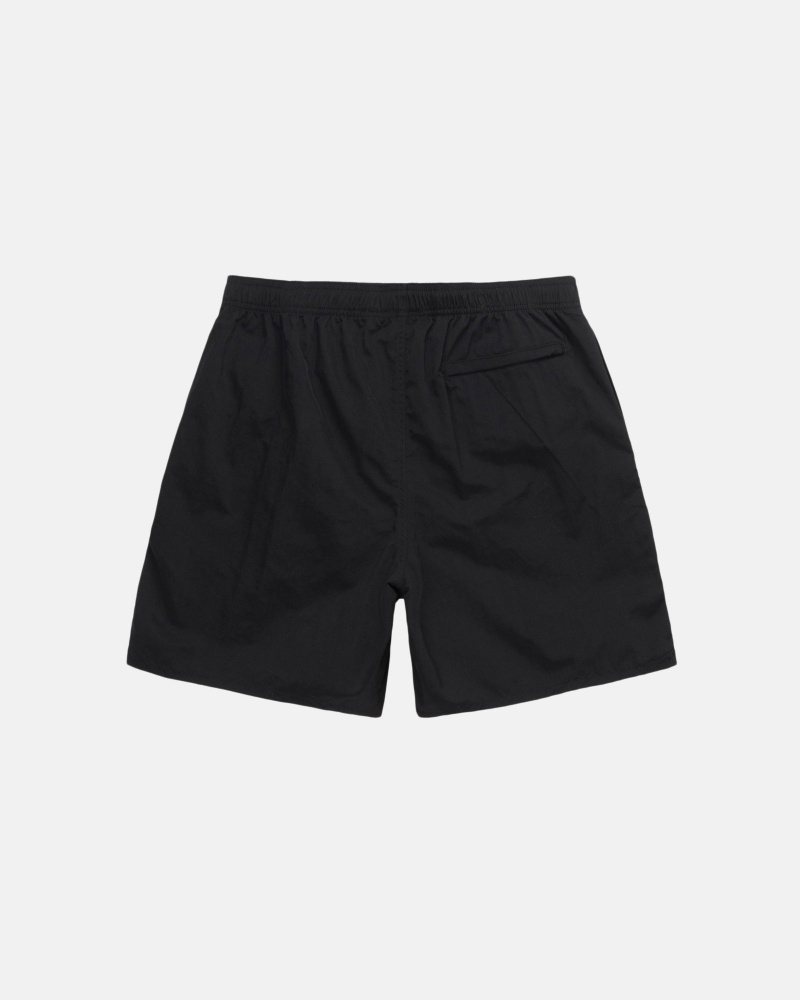 Stussy Vesi Stock Shortsit Mustat | 30826-SJIZ