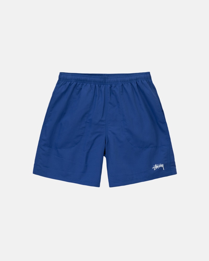 Stussy Vesi Stock Shortsit Syvä Sininen | 02319-XSFI