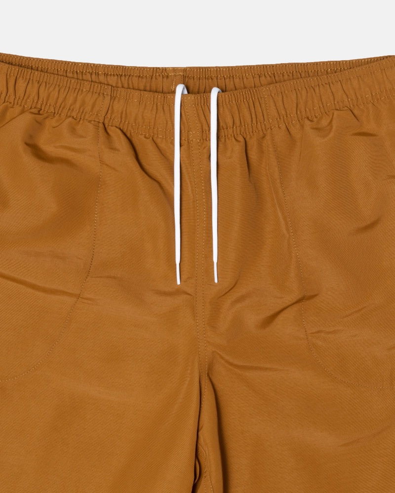 Stussy Vesi Stock Shortsit Tummankeltainen | 10597-EHKC